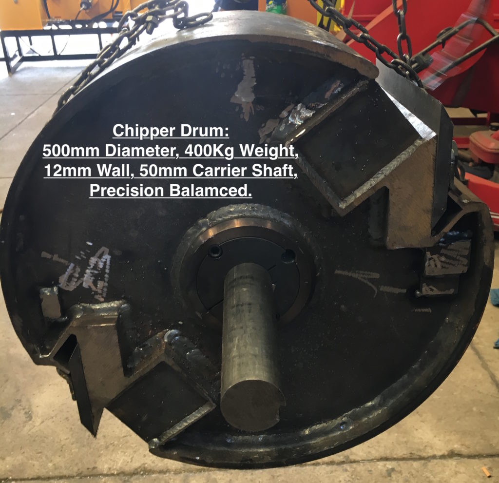 225 Tractor Mounted Gravity Feed Wood Chipper - Image 5