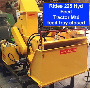 225 Tractor Mounted Hydraulic Feed Wood Chipper - Image 3