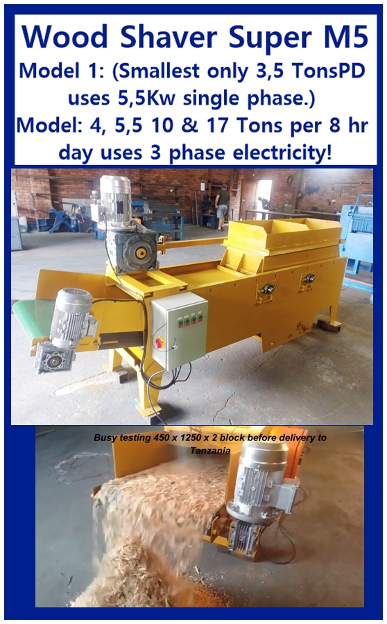 Super M5 Wood Shaver - 5 Models